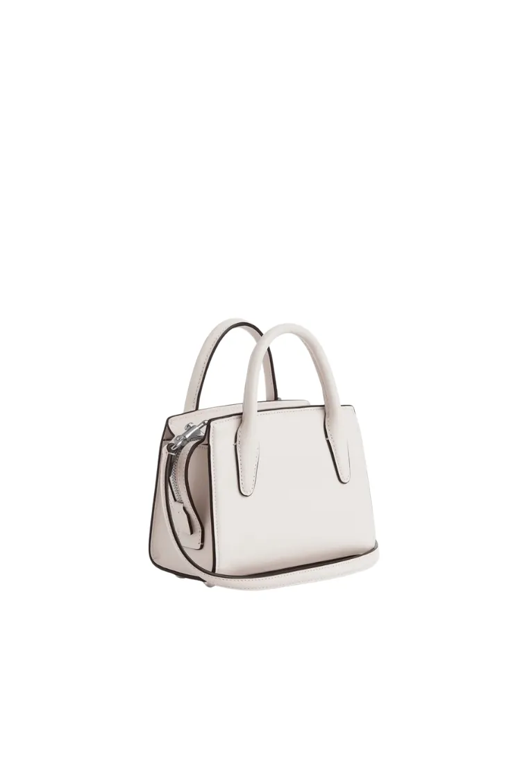 ( PREORDER ) Coach Andrea Mini Carryall Crossbody In Silver Chalk CO974