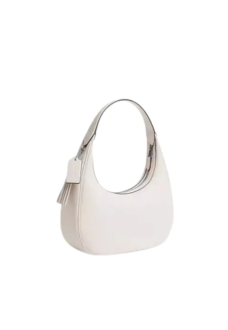 ( PREORDER ) Coach Carmen Shoulder Bag In Silver Chalk CR151