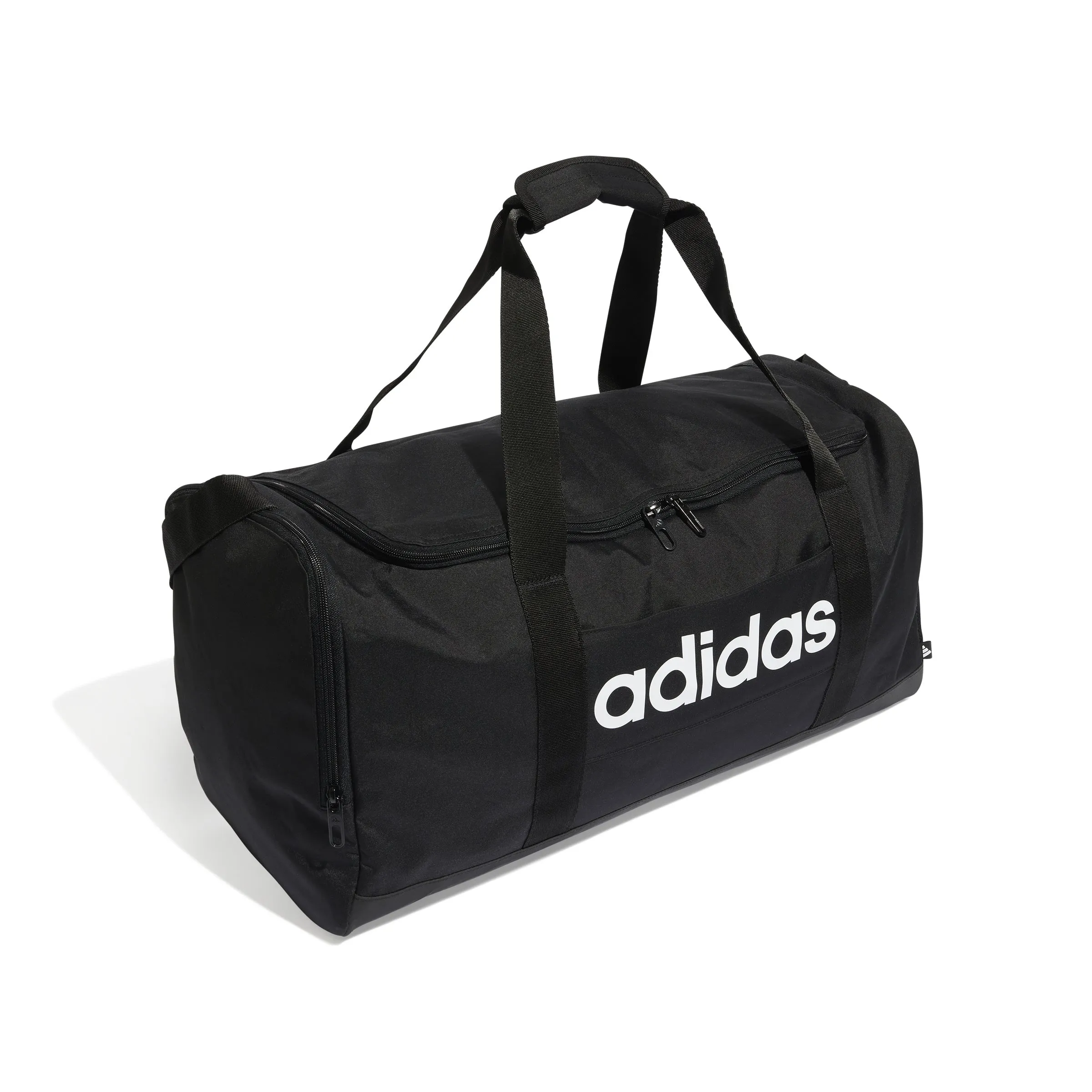 Adidas Linear Medium Duffel Bag - Black/White