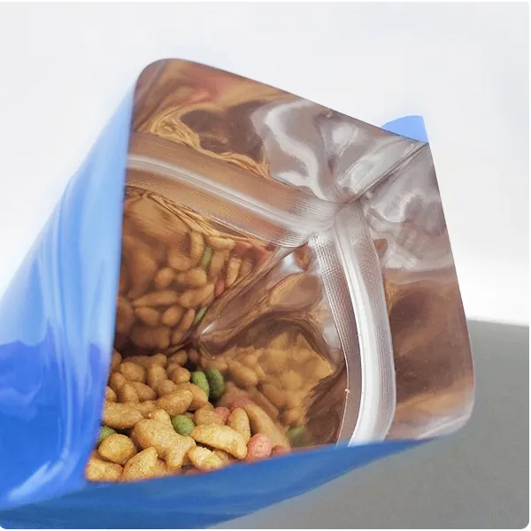 Aluminium Metalized Zip Lock Resealable Foil Stand Up Pouch Packing Bags No Window 10Pack