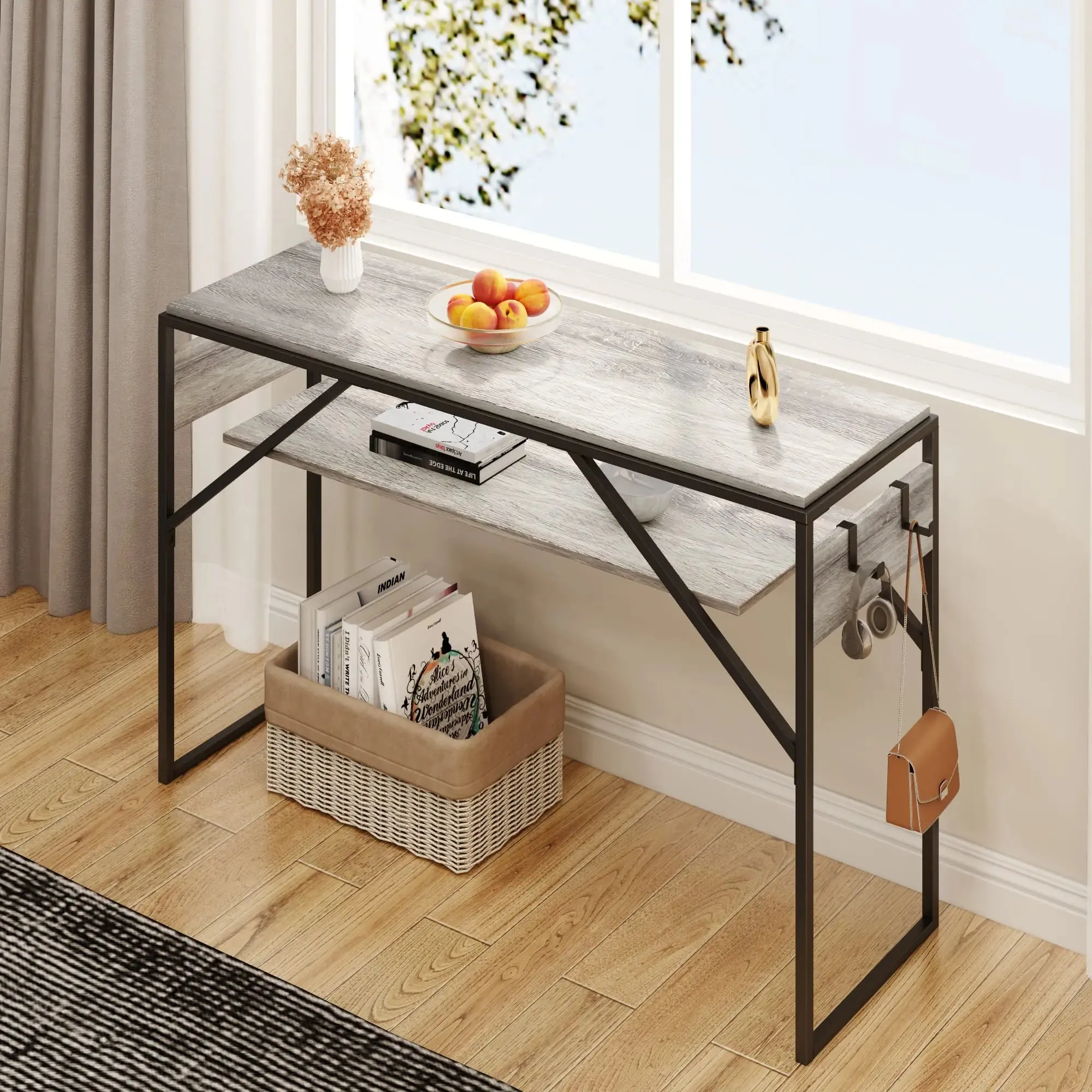 Bestier Console Table for Entryway