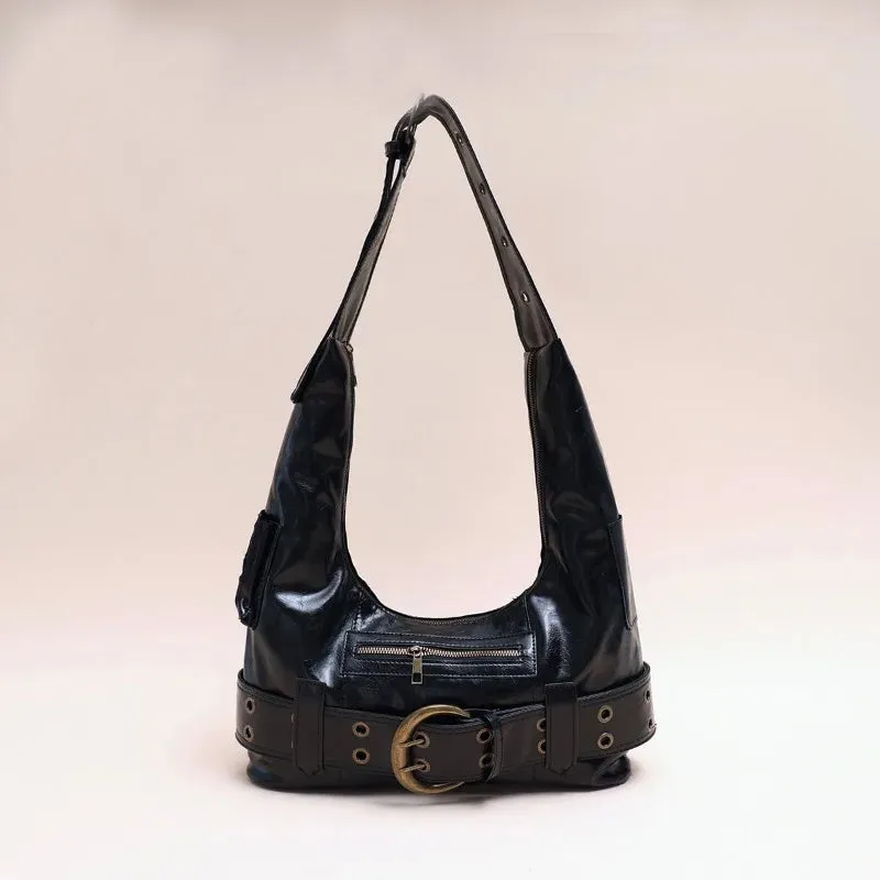 Black Y2k Vintage Trend Aesthetic Gothic Tote Bag