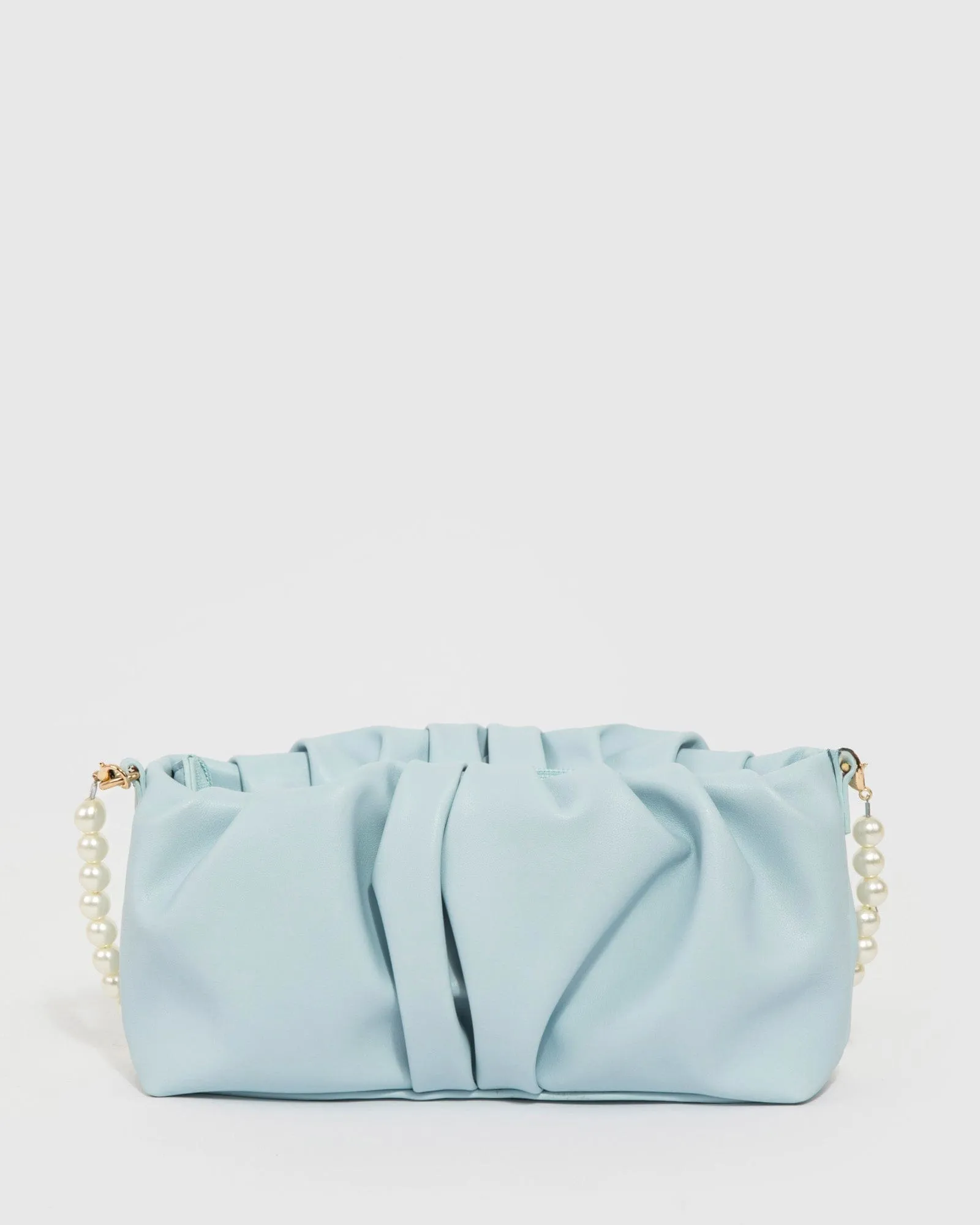 Blue Lilyana Pearl Shoulder Bag