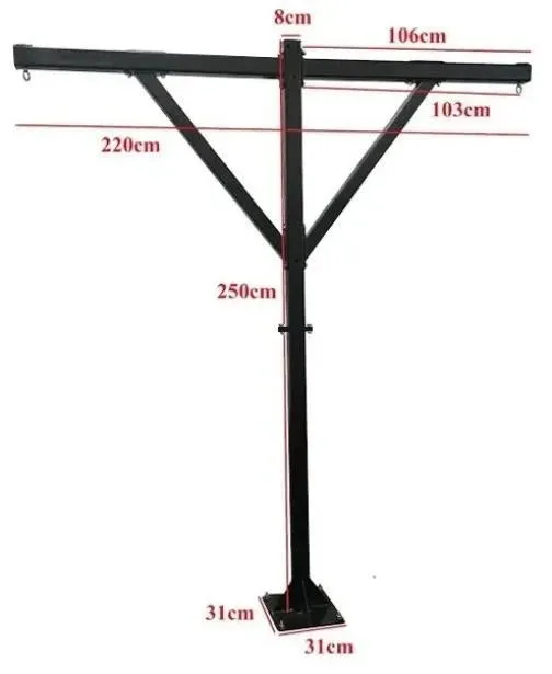 Body Iron Commercial Boxing Frame