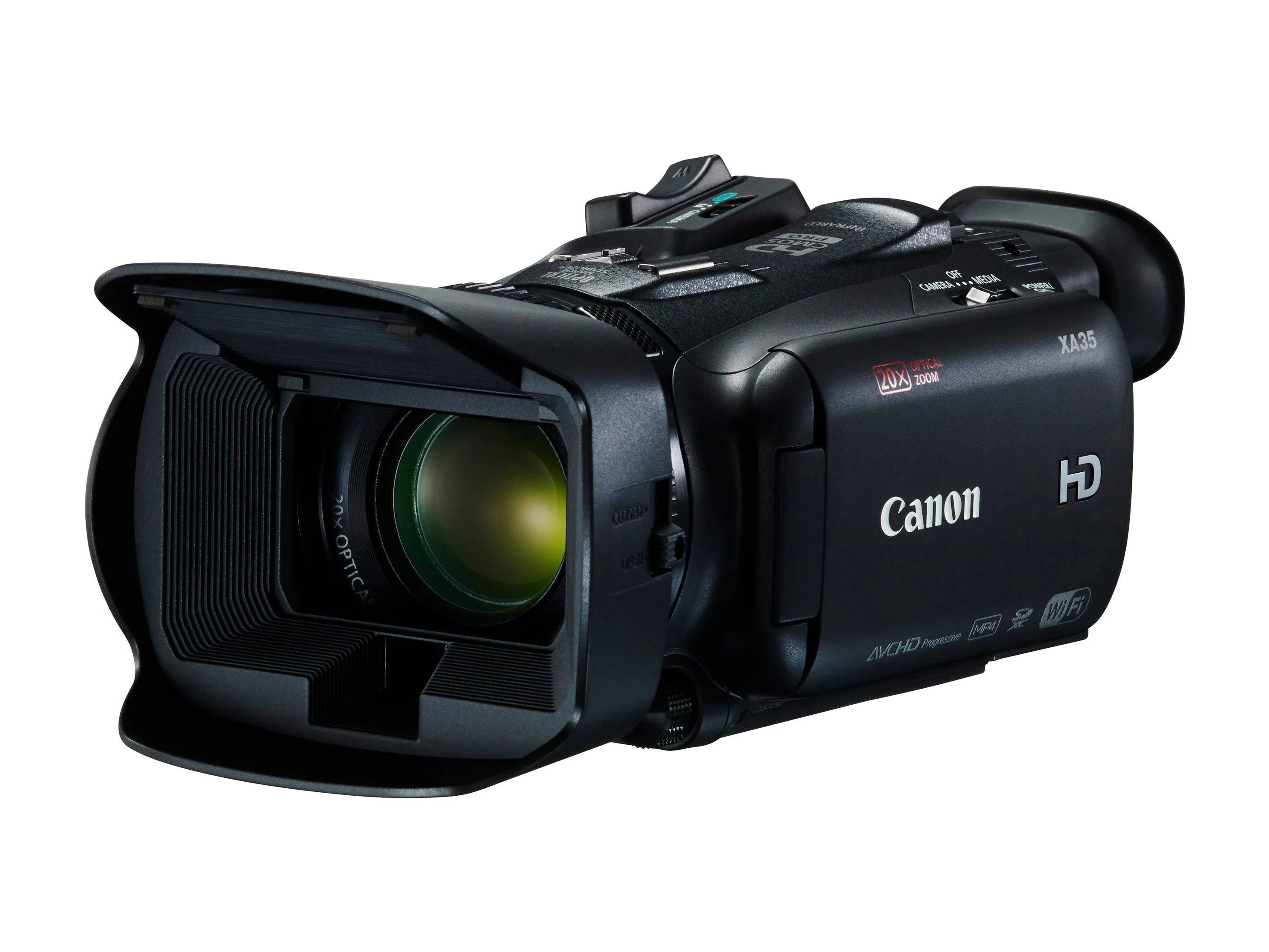 Canon XA35 HD Professional Video Camcorder with Essential Accessory Bundle Kit