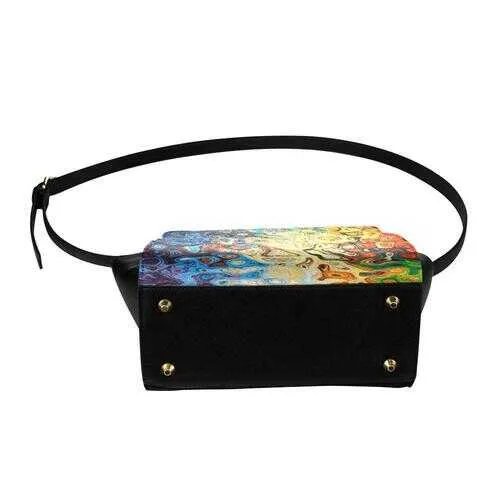 Crossbody Bags, Mosaic Style Satchel Bag