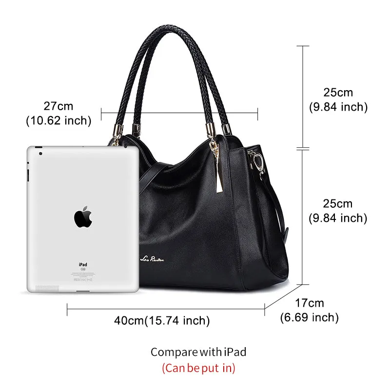 DESIGNER Women's Bags Genuine Leather Luxury Handbag Fashion Shoulder Bags