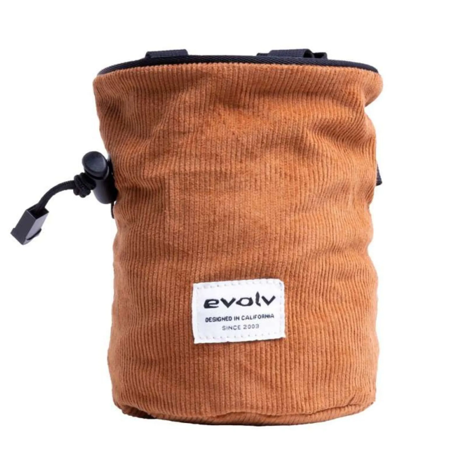 Evolv Corduroy Chalk Bag - Brown