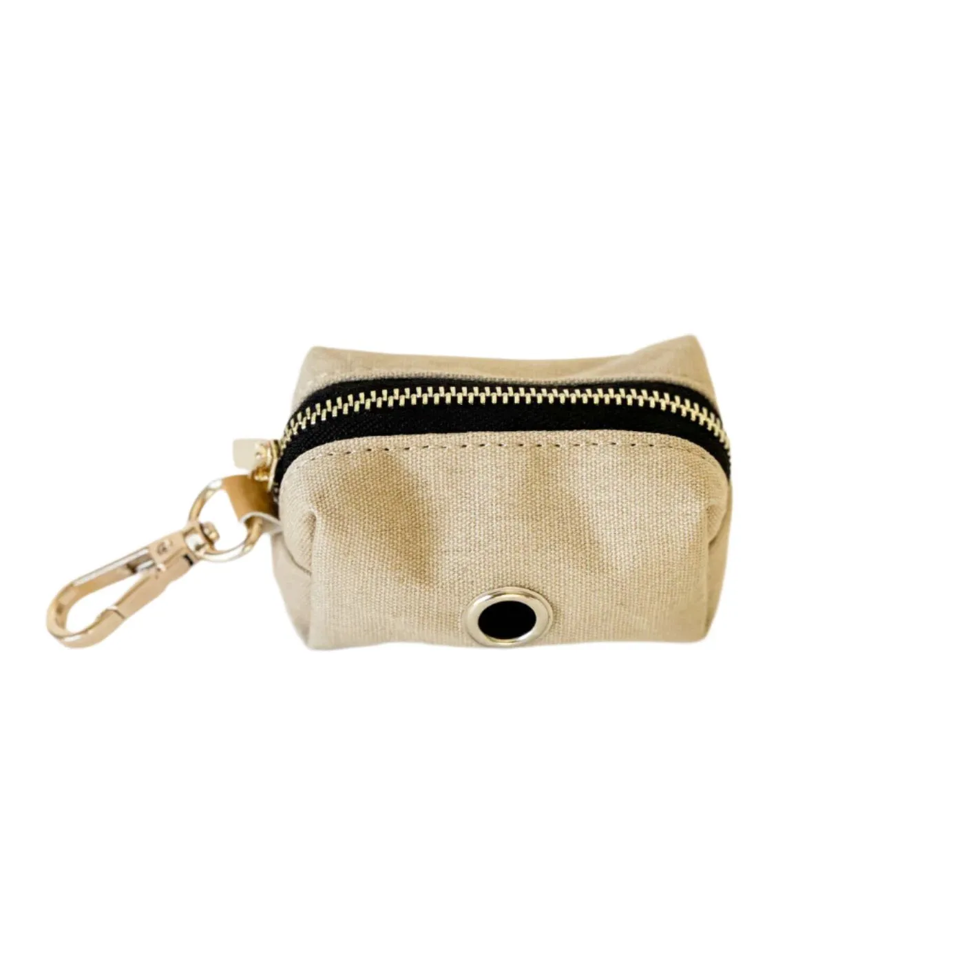 furlou poop bag holder - tan