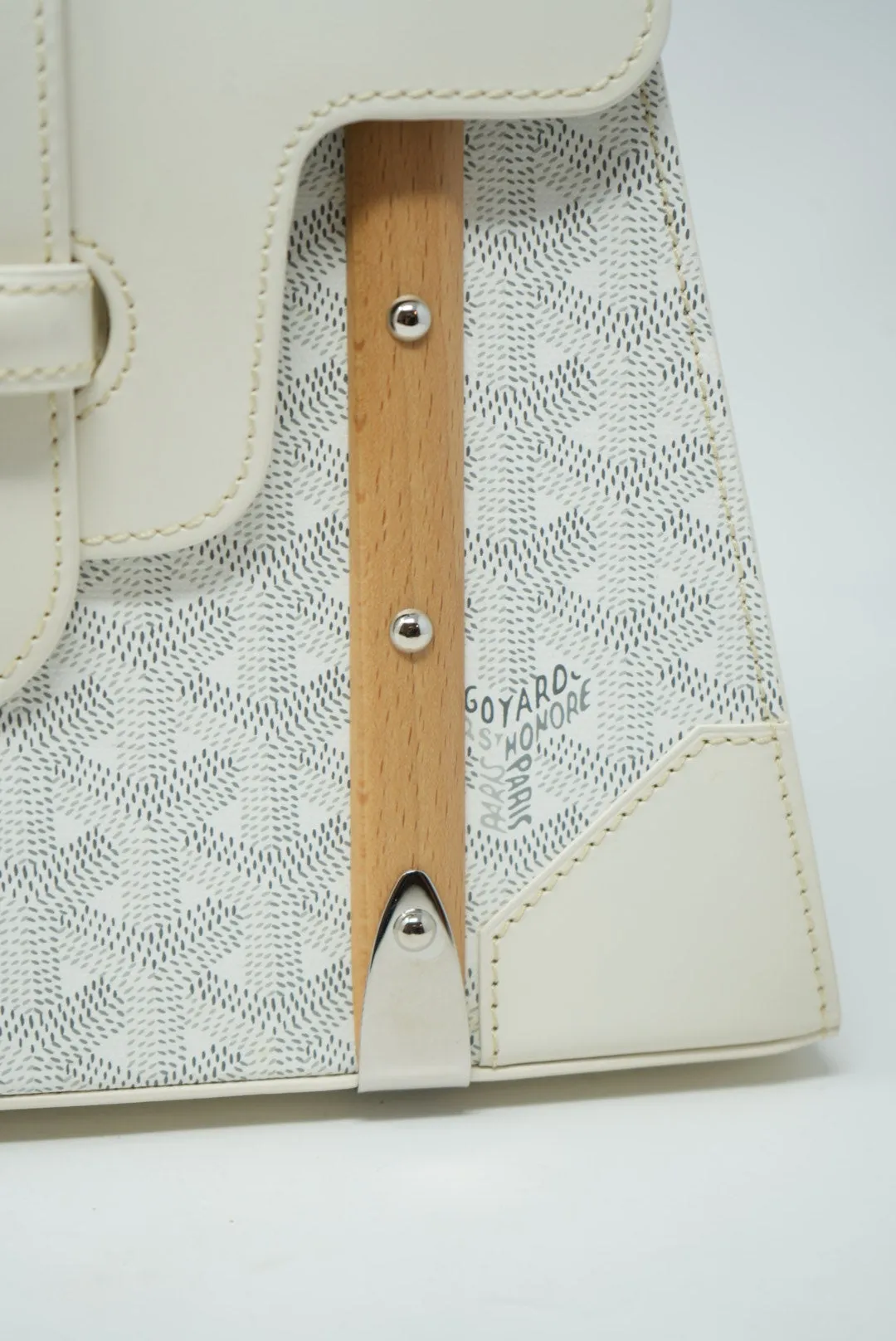 Goyard Goyardine Saigon PM White