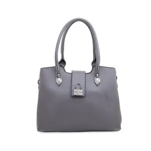 Grey Formal Hand Bag P35866