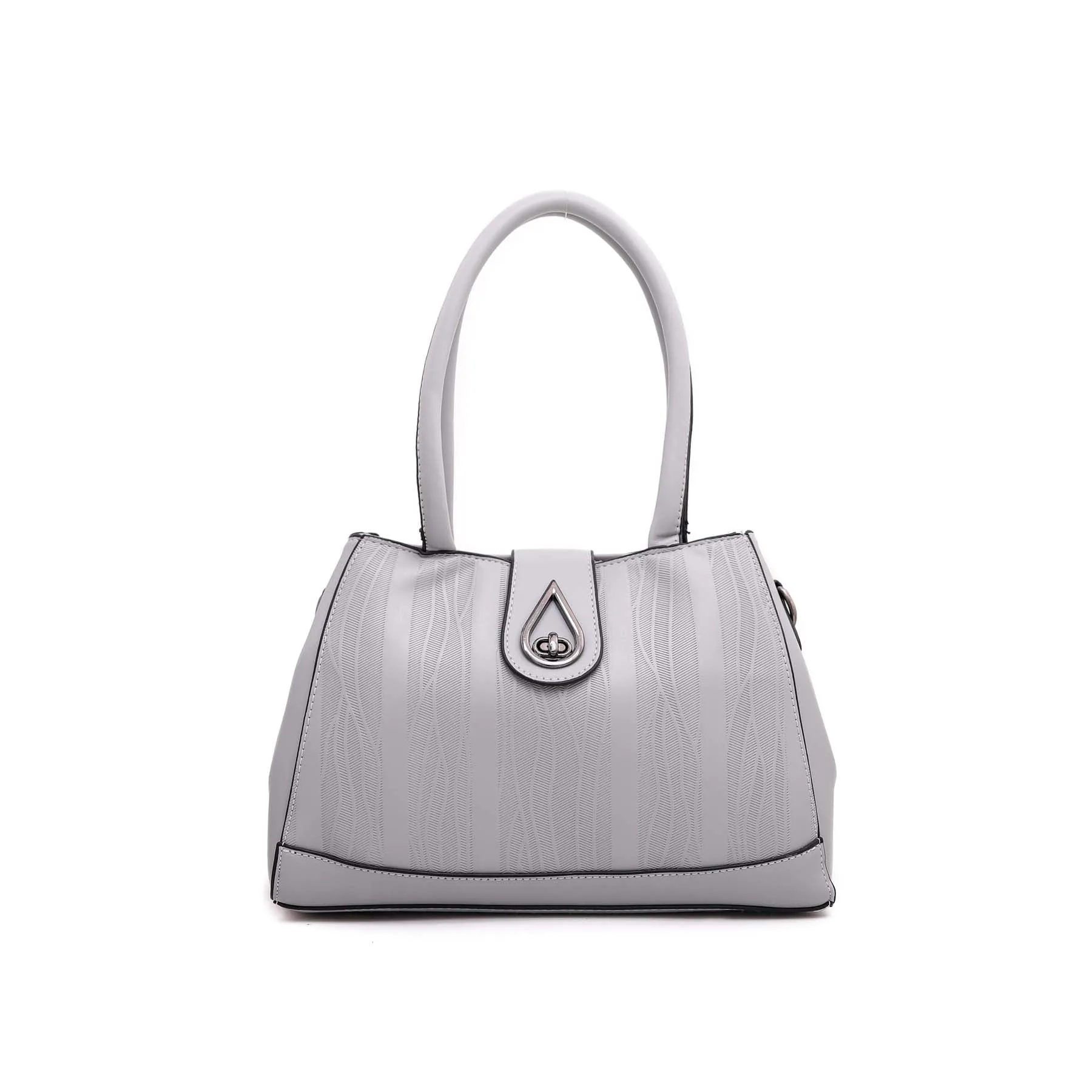 Grey Formal Hand Bag P35878