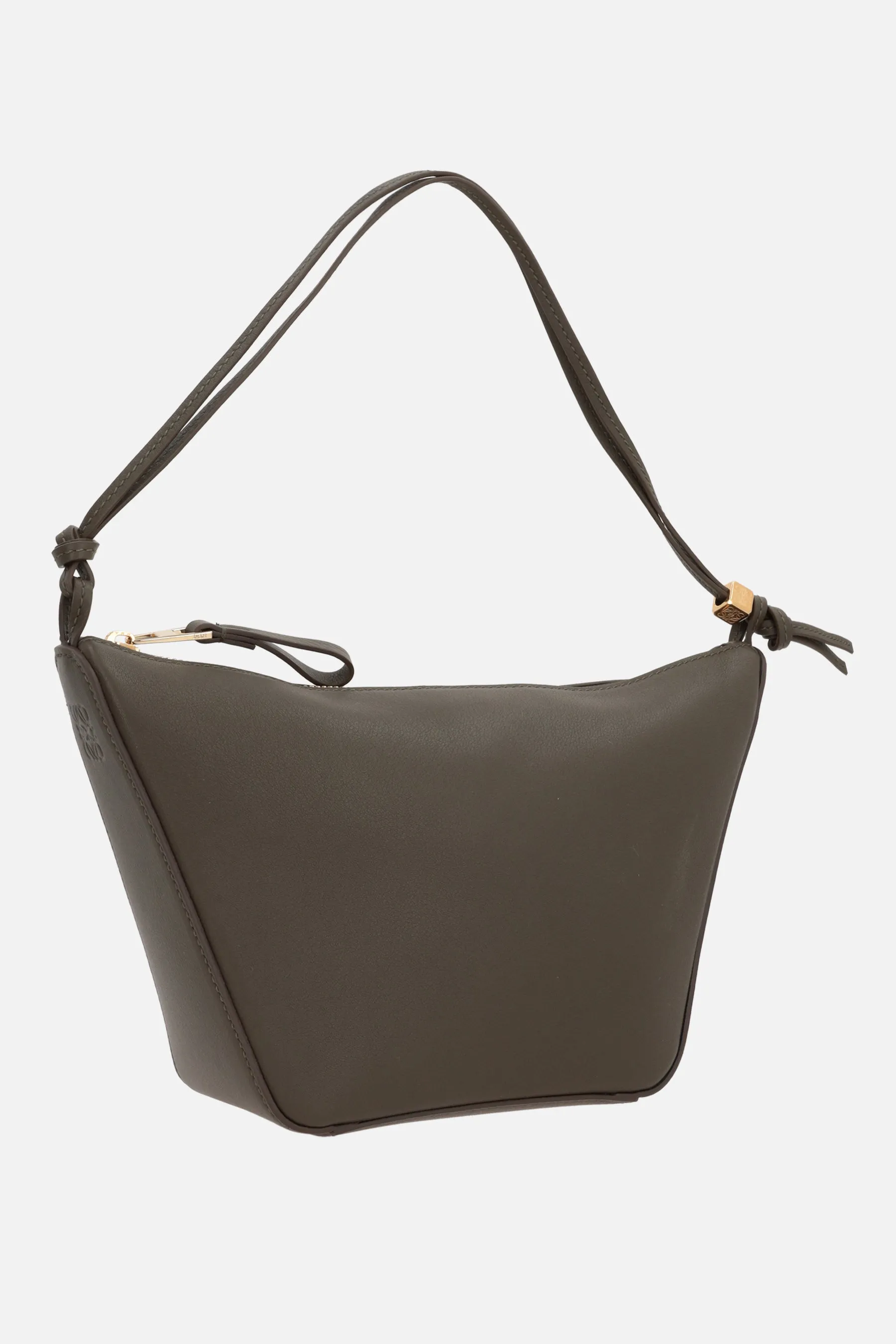 Hammock Mini Hobo Bag In Leather