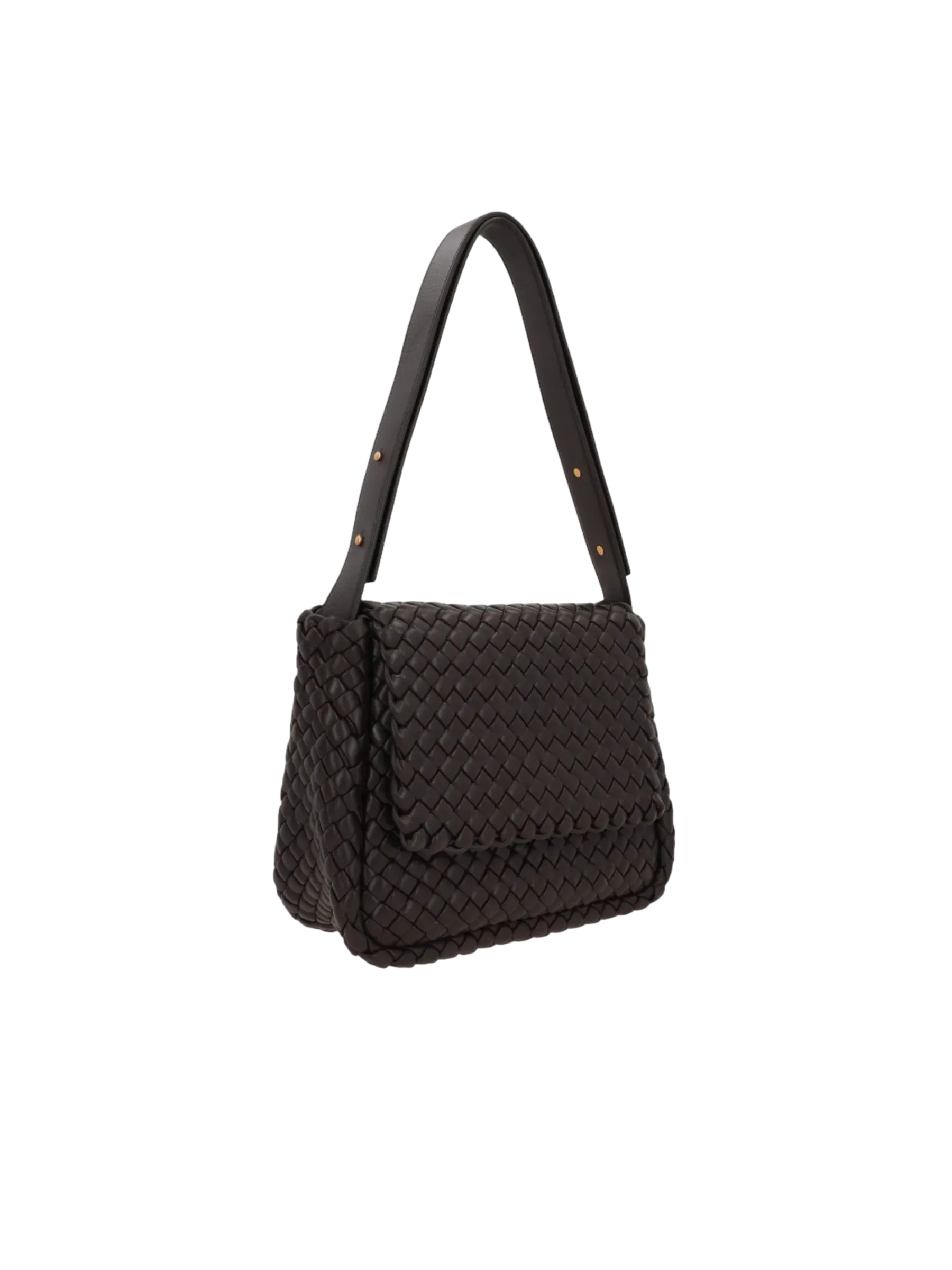 Intrecciato Padded Leather Bag