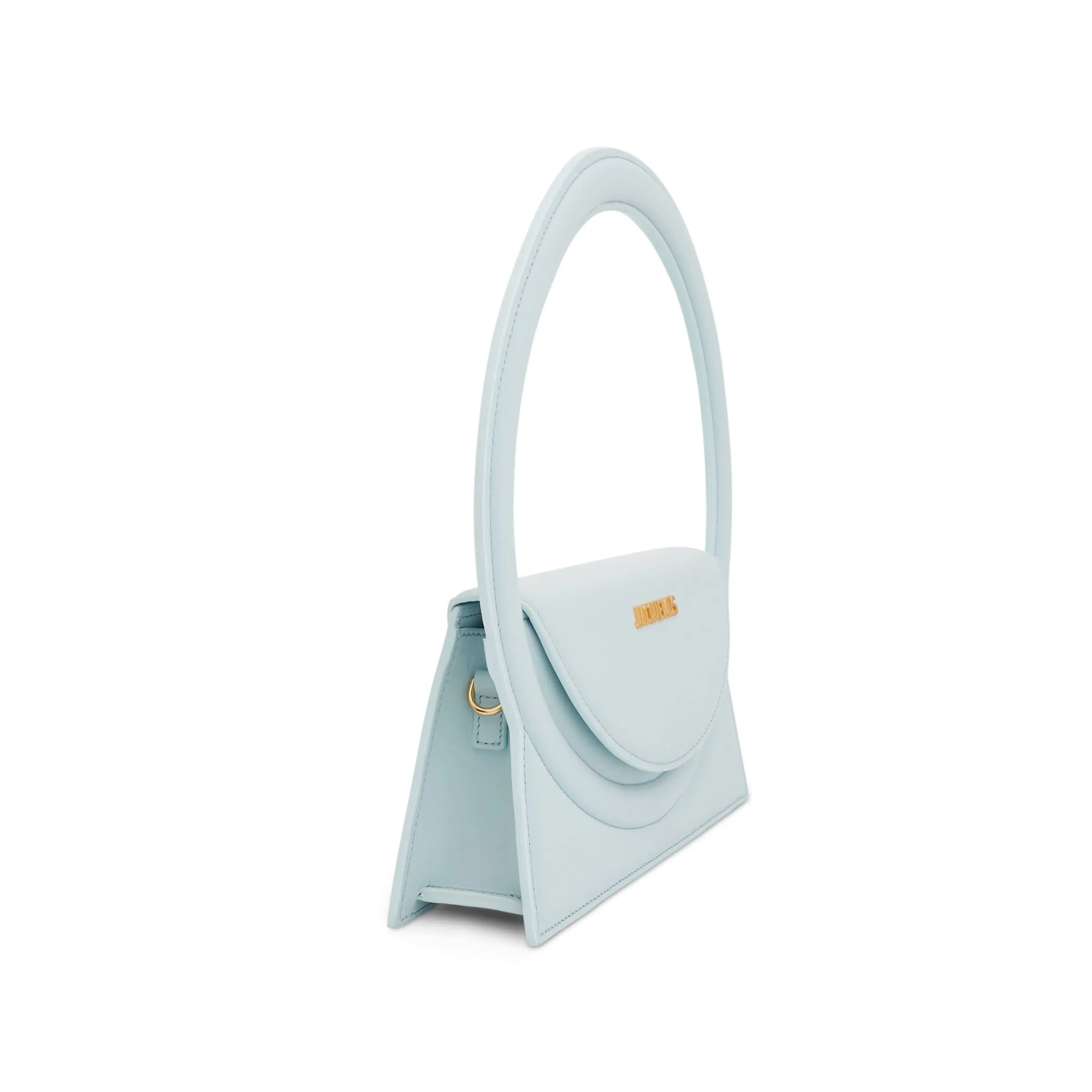 Le Sac Rond Circle Purse in Pale Blue