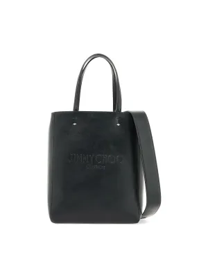 Lenny Embossed Leather Tote