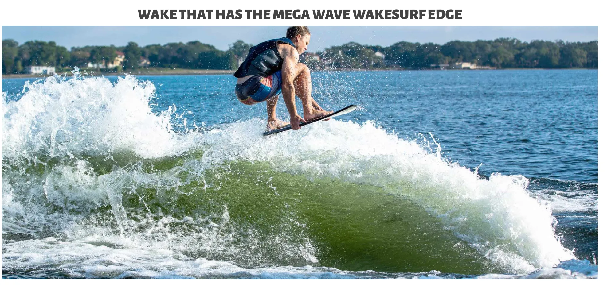 Liquid Force Wakesurf Edge Wake Shaper Mega