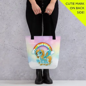 Mi Caballito (Sad Girl) - Double Sided Tote bag