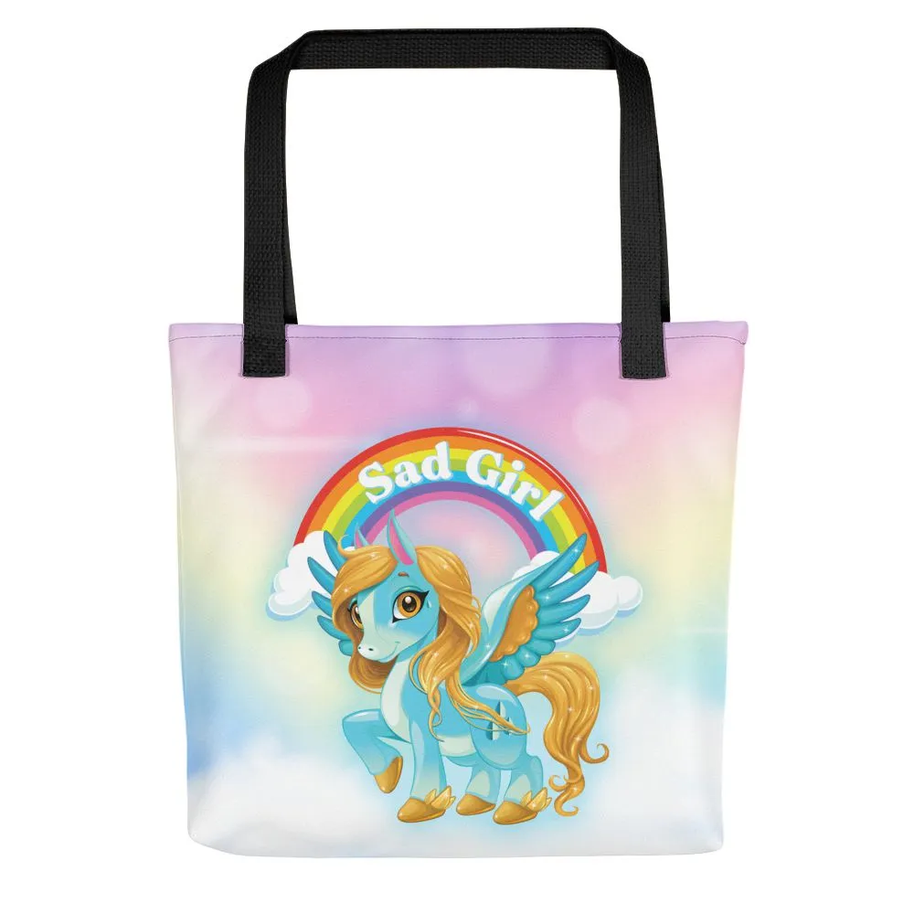 Mi Caballito (Sad Girl) - Double Sided Tote bag