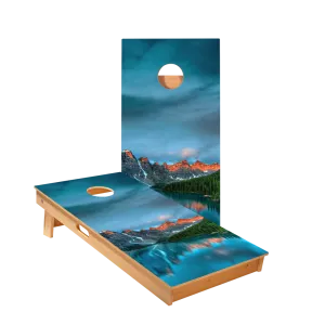 Mountain Range Star Cornhole Boards