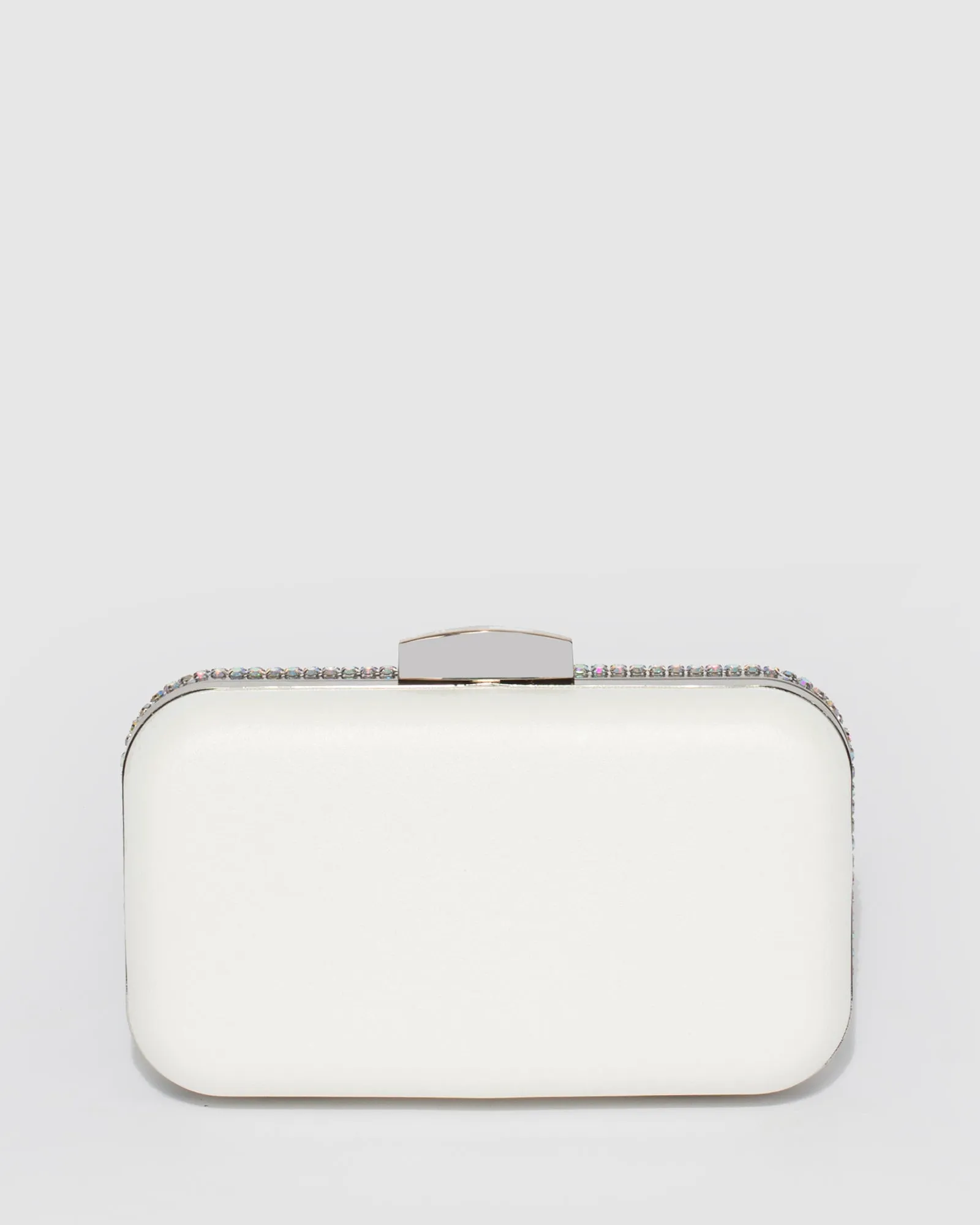 Multi Colour Penelope Hardcase Clutch Bag