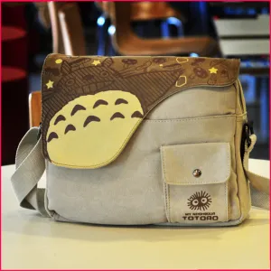 My Neighbor Totoro Canvas Messenger Bag School Bag Shoulder bag 2016 New Trendy