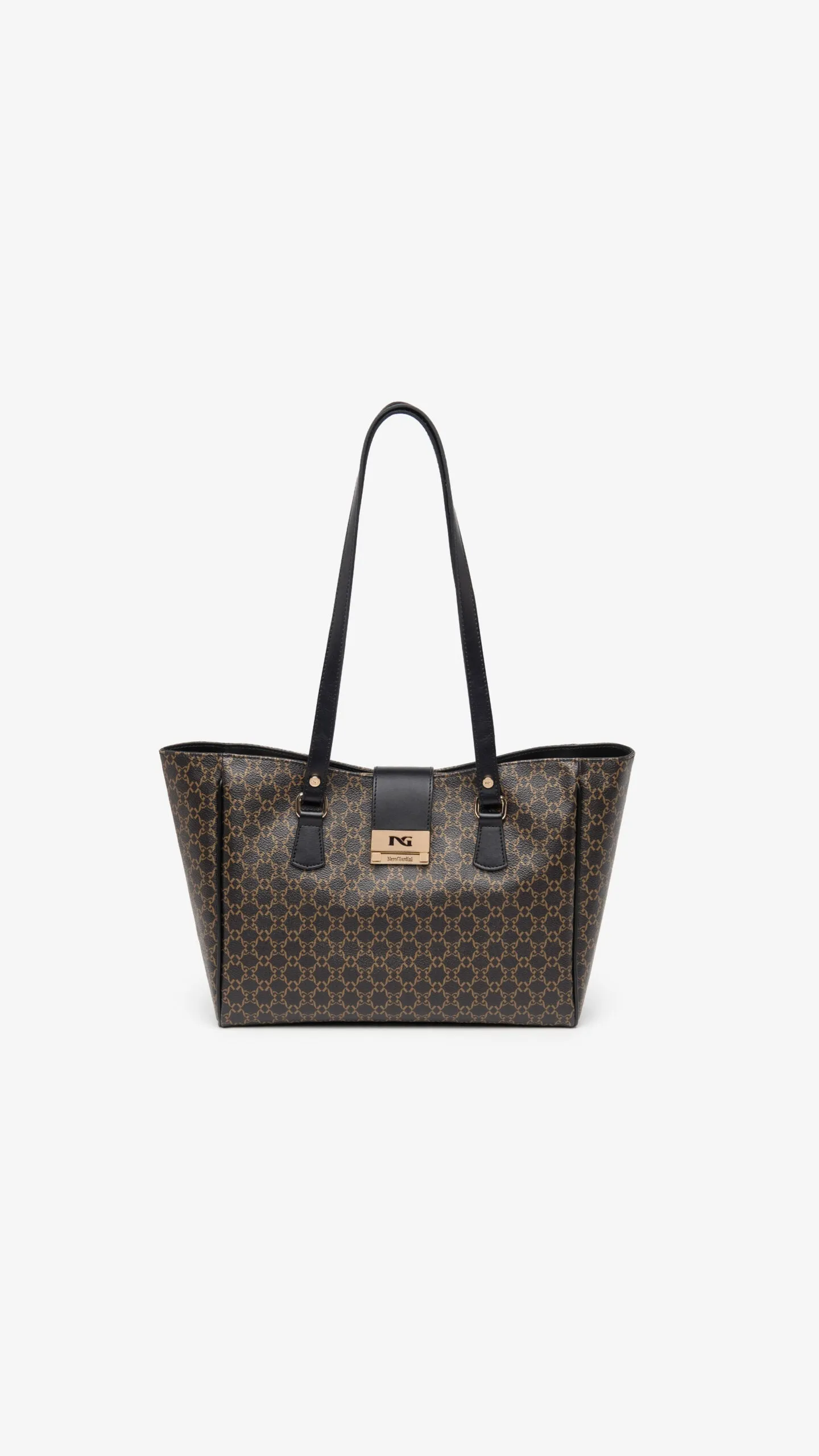 NEROGIARDINI WOMEN TOTE BAG IN BLACK