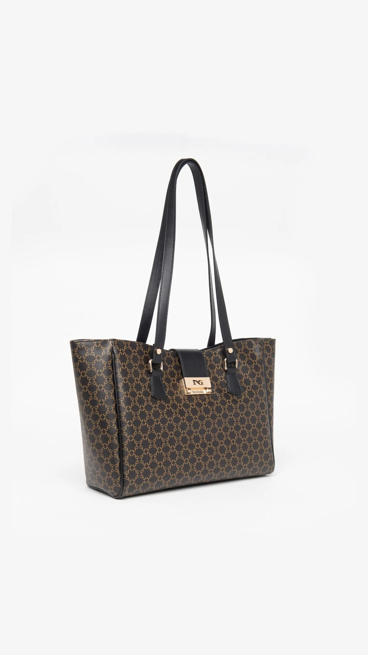 NEROGIARDINI WOMEN TOTE BAG IN BLACK