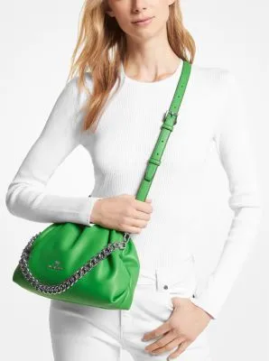 Nola Small Faux Leather Crossbody Bag