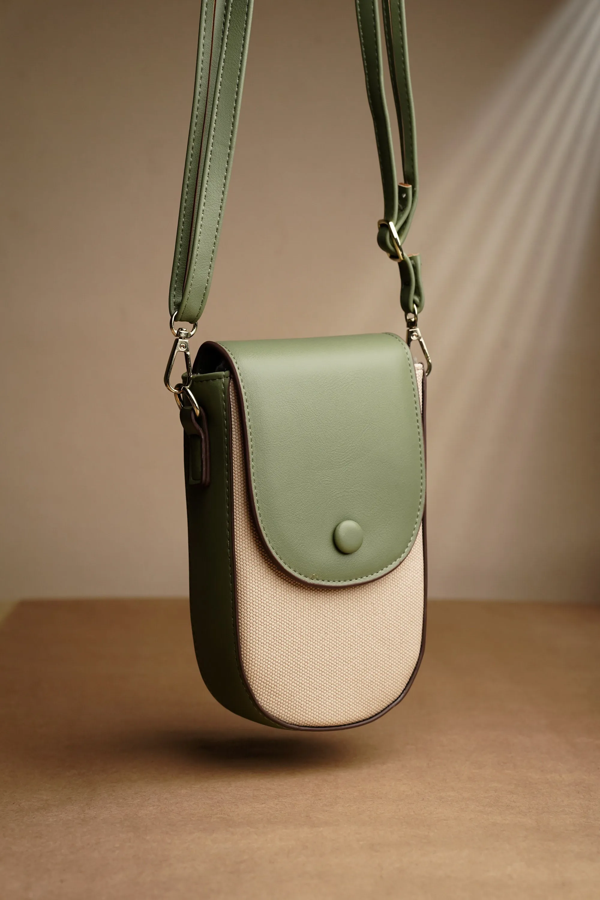 Olive Leaf Sling Bag