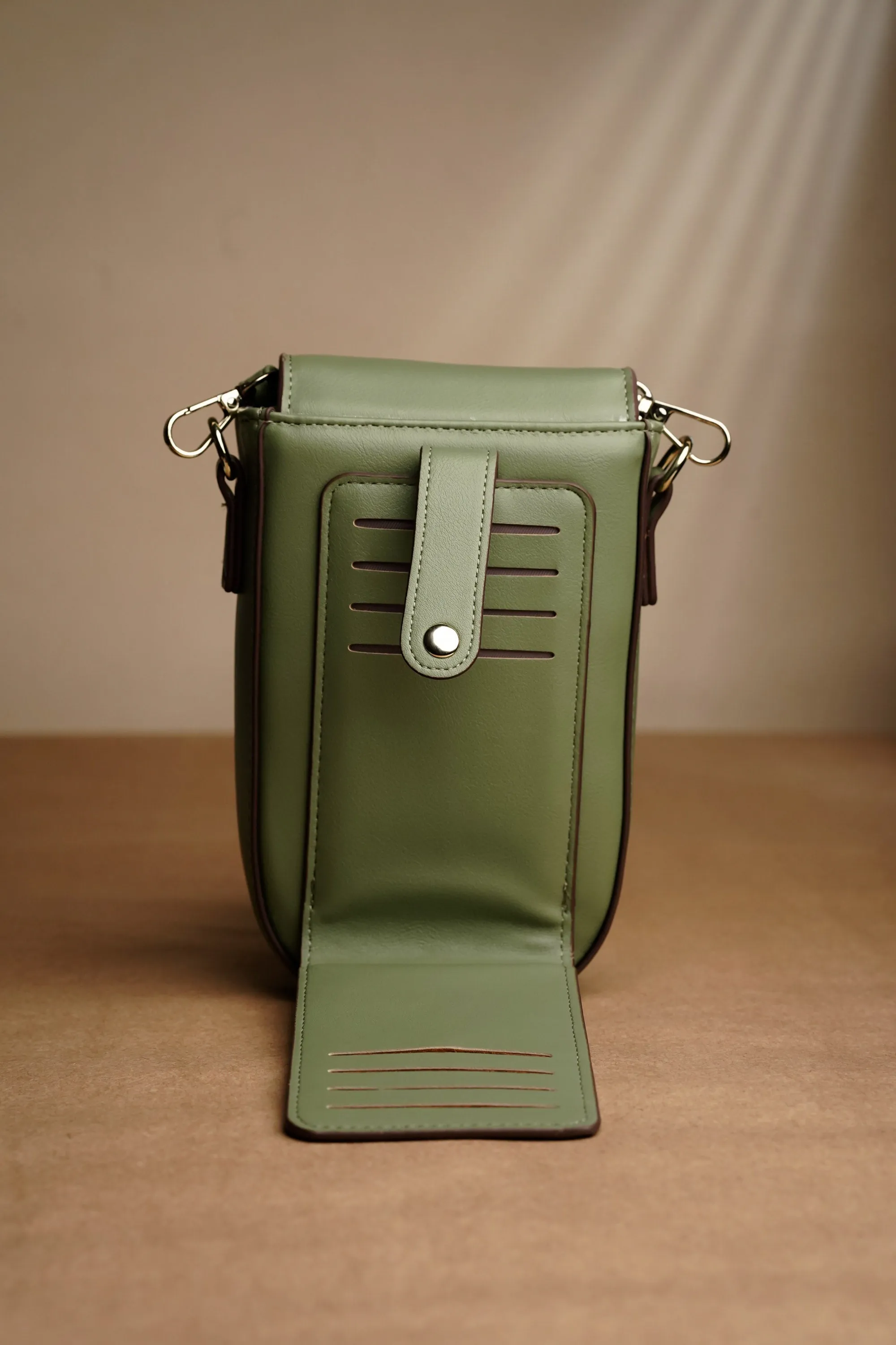 Olive Leaf Sling Bag