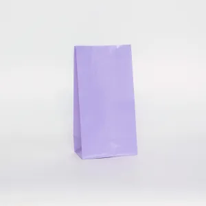 Plain Party Bags Lilac (12 Pack)