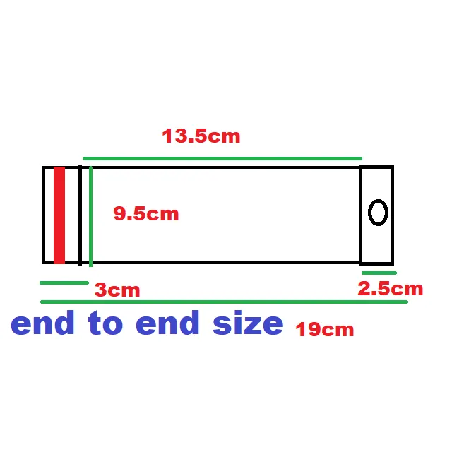 Polyprop Cellophane Selfseal Bags 9.5x19cm Punch Hanging Hole 100pack