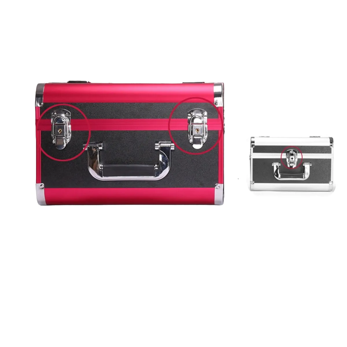 Portable Large Capacity Women's Professional Cosmetic Bag