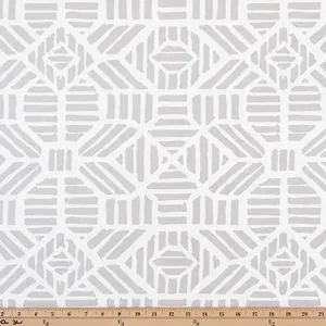 Ribble Luna Silver Drapery Fabric by Premier Prints - 30 Yard Bolt