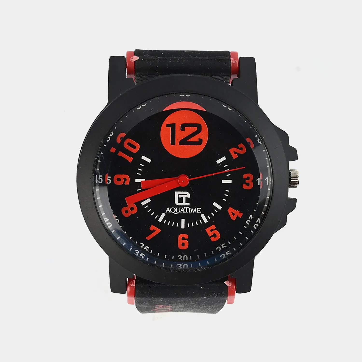 Rubber Strap Sport Watch For Kids