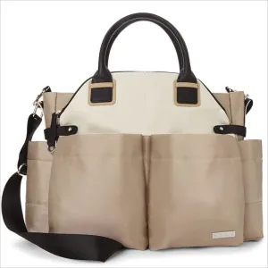 Skip Hop Chelsea Downtown Chic Diaper Bag in Champagne