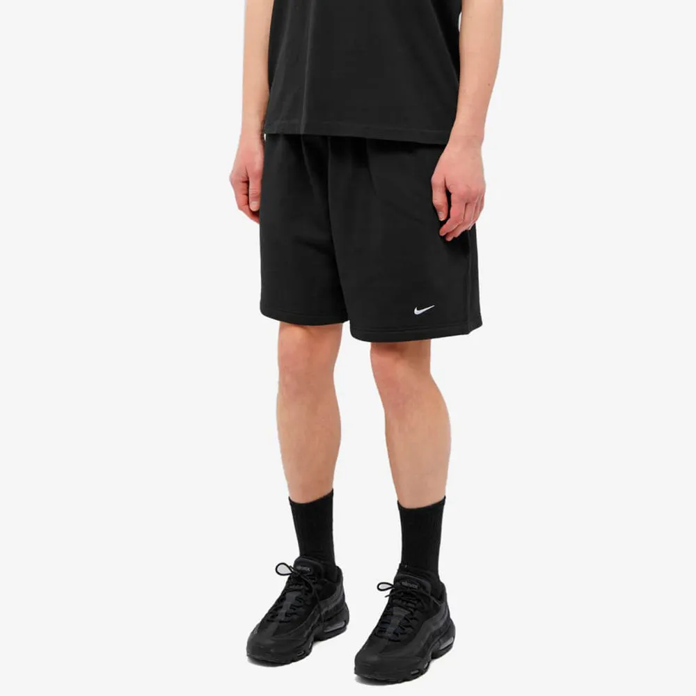 Solo Swoosh French Terry Shorts 'Black'