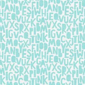 Speckled Letters - Light Mint