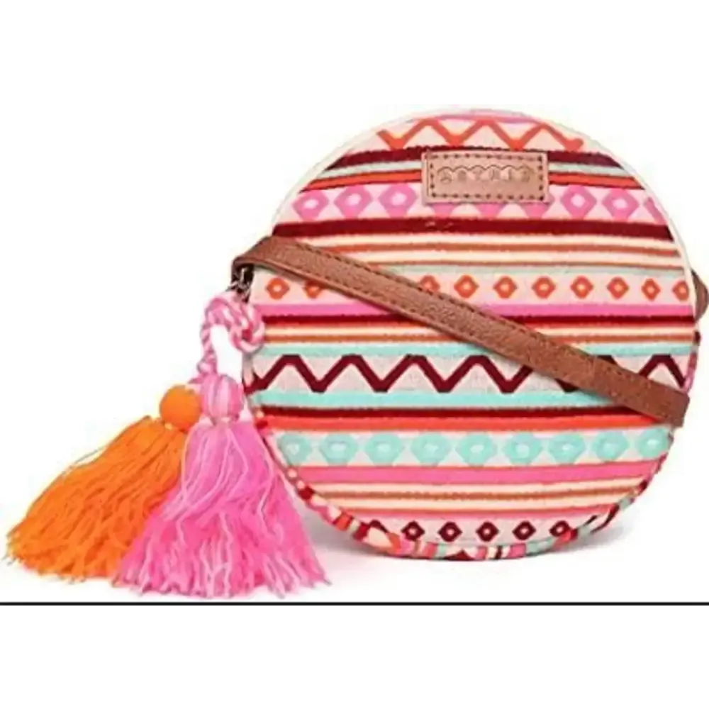 Stylish Multicoloured PU Solid Sling Bags For Women