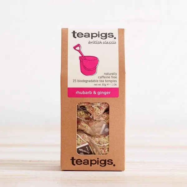 Teapigs Rhubarb Ginger Tea