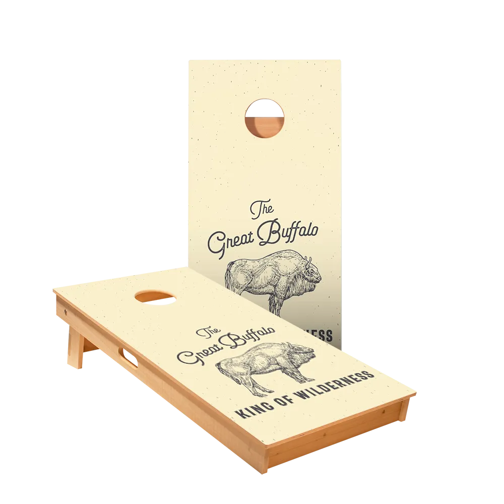 The Great Buffalo Star Cornhole Boards