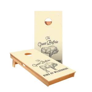 The Great Buffalo Star Cornhole Boards