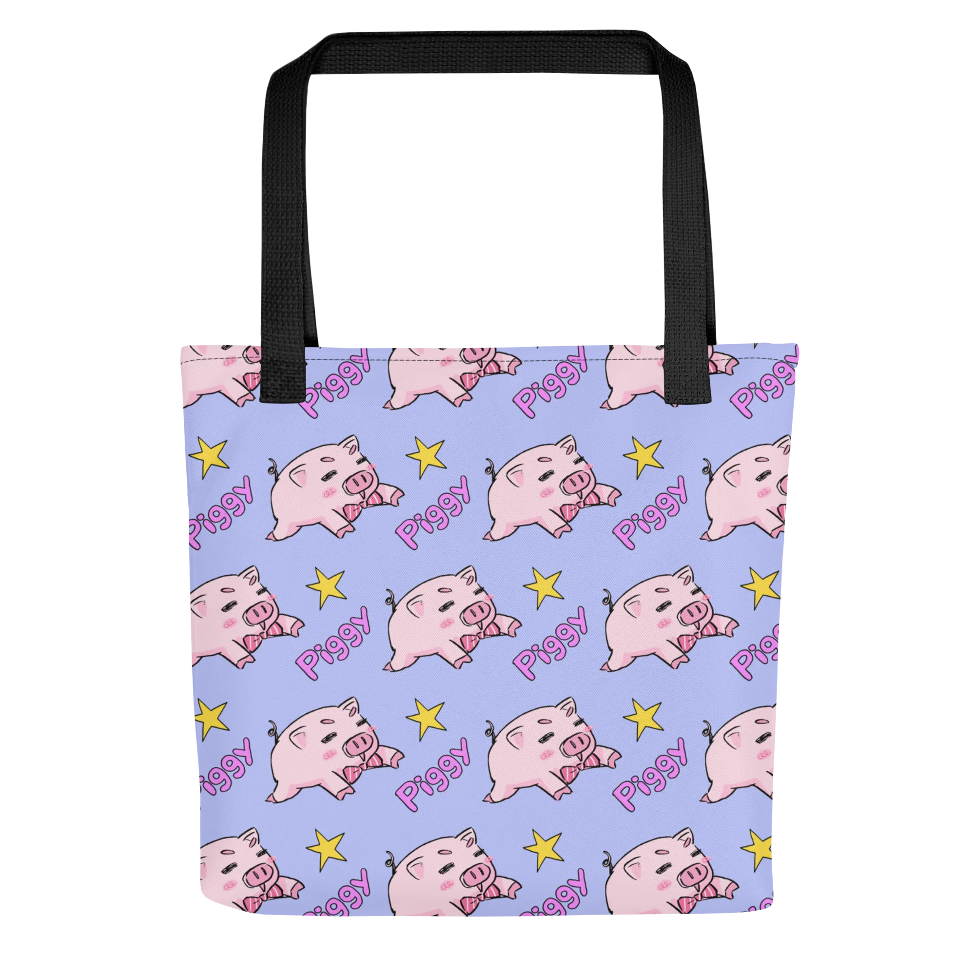 THE KISS BET - PIGGY TOTE BAG