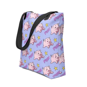 THE KISS BET - PIGGY TOTE BAG