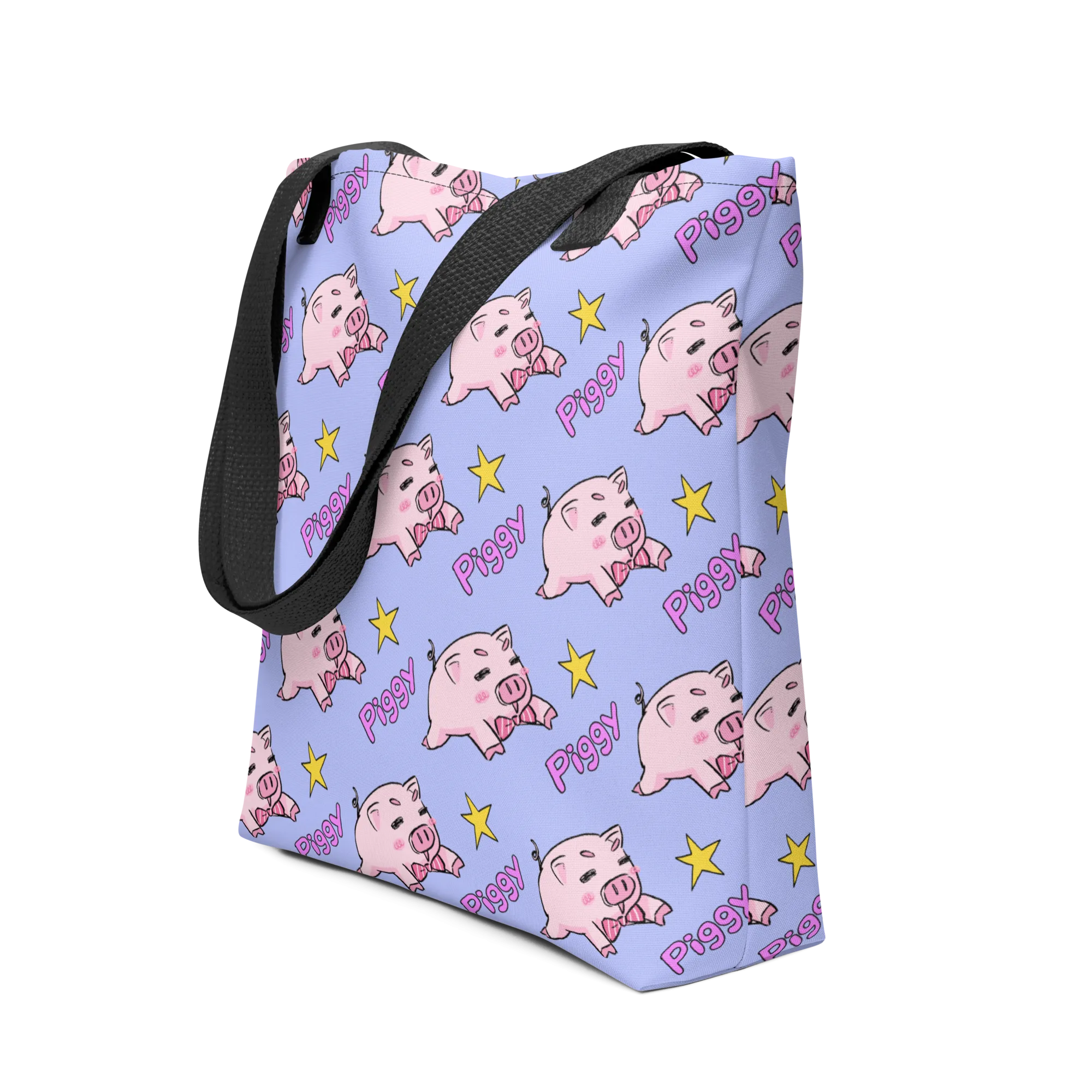 THE KISS BET - PIGGY TOTE BAG