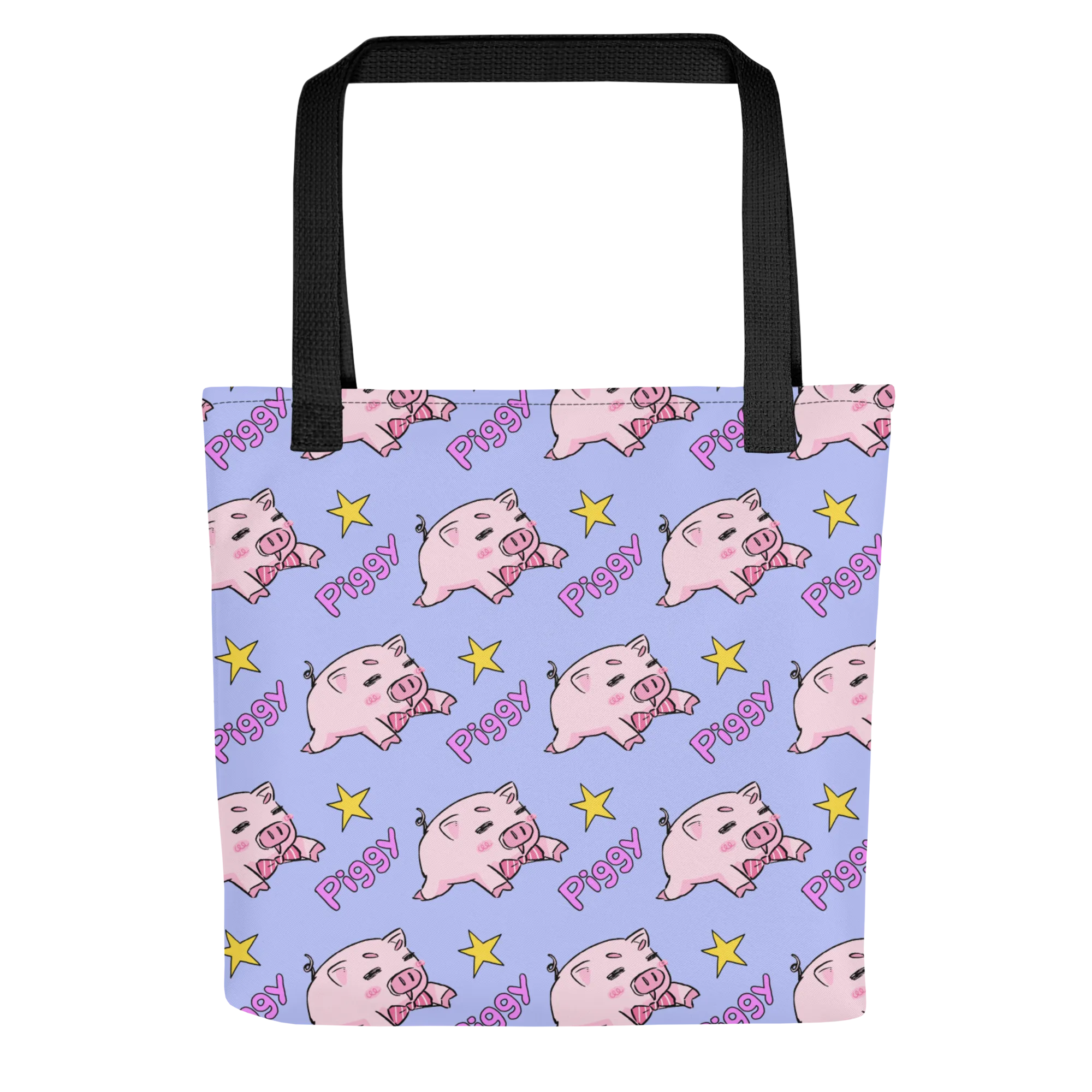 THE KISS BET - PIGGY TOTE BAG