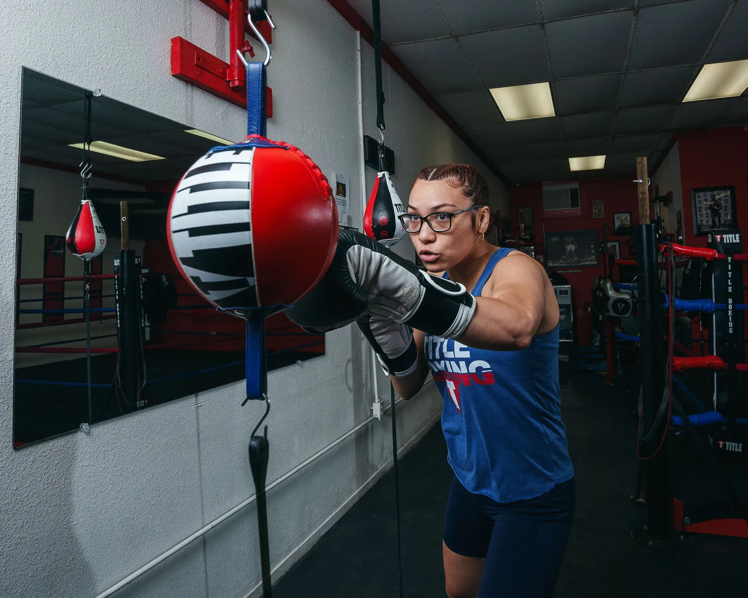 TITLE Boxing Rebounder Double End Bag