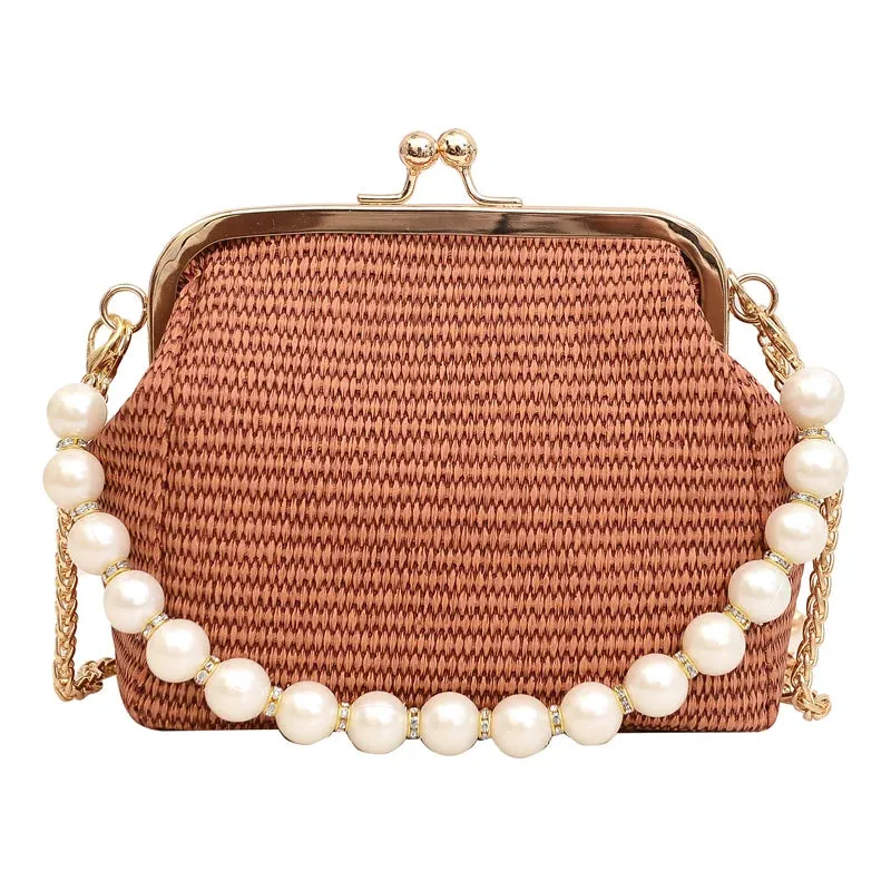 Trendy Straw Weave Shoulder Bag