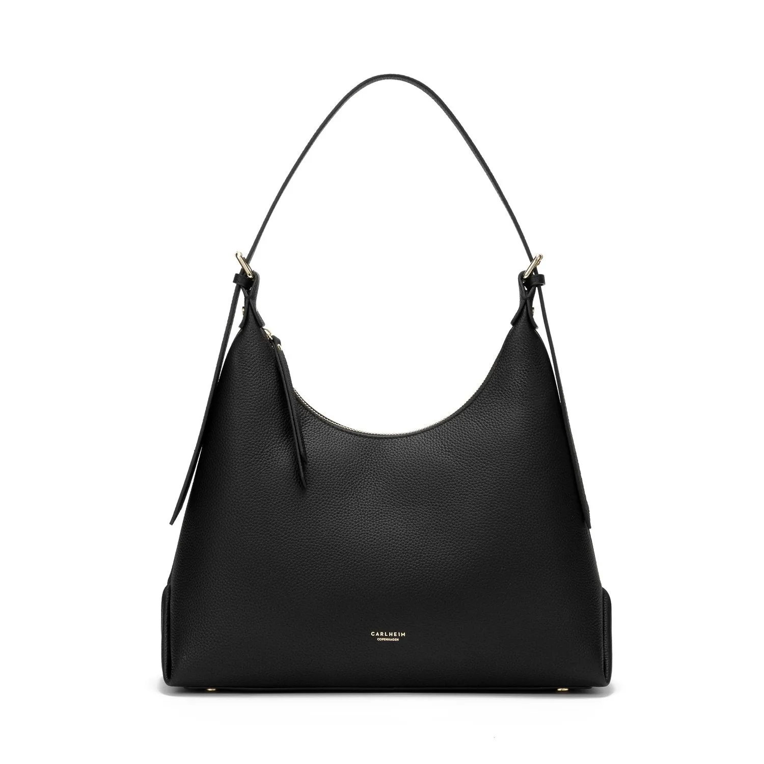 Vera Genuine Leather Handbag (Black)